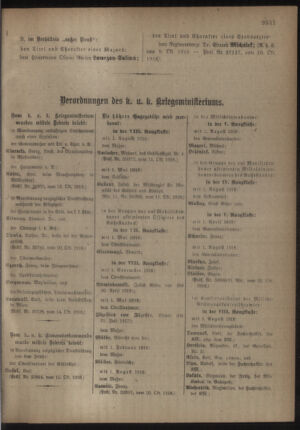 Kaiserlich-königliches Armee-Verordnungsblatt: Personal-Angelegenheiten 19181019 Seite: 17