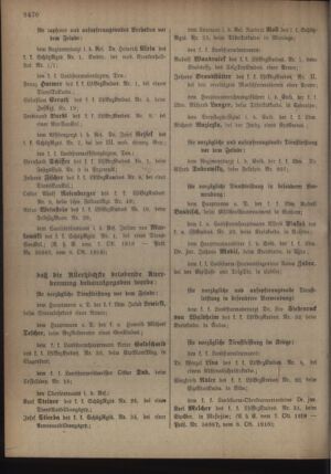 Kaiserlich-königliches Armee-Verordnungsblatt: Personal-Angelegenheiten 19181019 Seite: 8