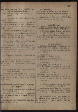 Kaiserlich-königliches Armee-Verordnungsblatt: Personal-Angelegenheiten 19181021 Seite: 3