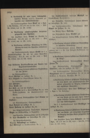 Kaiserlich-königliches Armee-Verordnungsblatt: Personal-Angelegenheiten 19181026 Seite: 22