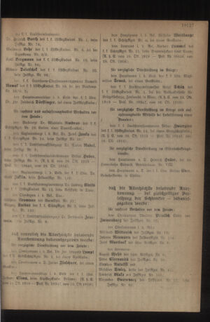 Kaiserlich-königliches Armee-Verordnungsblatt: Personal-Angelegenheiten 19181104 Seite: 7