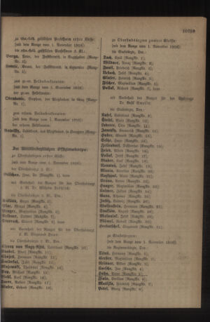 Kaiserlich-königliches Armee-Verordnungsblatt: Personal-Angelegenheiten 19181111 Seite: 205