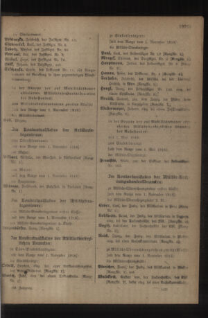 Kaiserlich-königliches Armee-Verordnungsblatt: Personal-Angelegenheiten 19181111 Seite: 211