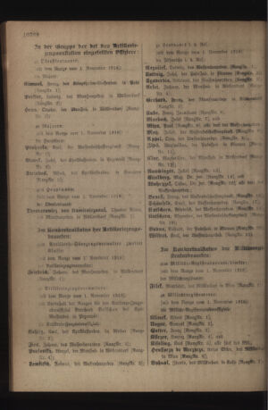 Kaiserlich-königliches Armee-Verordnungsblatt: Personal-Angelegenheiten 19181111 Seite: 214