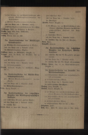 Kaiserlich-königliches Armee-Verordnungsblatt: Personal-Angelegenheiten 19181111 Seite: 215