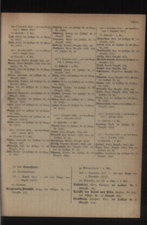 Kaiserlich-königliches Armee-Verordnungsblatt: Personal-Angelegenheiten 19181111 Seite: 27