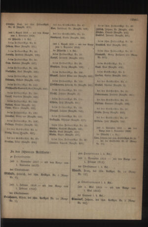 Kaiserlich-königliches Armee-Verordnungsblatt: Personal-Angelegenheiten 19181111 Seite: 31