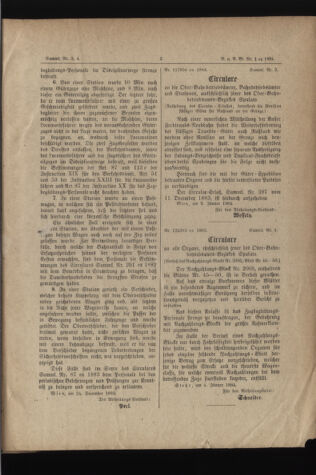 Verordnungs- und Anzeige-Blatt der k.k. General-Direction der österr. Staatsbahnen 18840113 Seite: 3