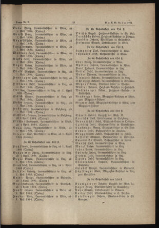 Verordnungs- und Anzeige-Blatt der k.k. General-Direction der österr. Staatsbahnen 18840114 Seite: 5