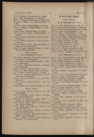 Verordnungs- und Anzeige-Blatt der k.k. General-Direction der österr. Staatsbahnen 18840114 Seite: 6