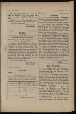 Verordnungs- und Anzeige-Blatt der k.k. General-Direction der österr. Staatsbahnen 18840121 Seite: 5