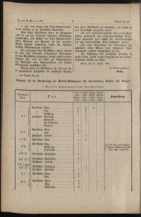 Verordnungs- und Anzeige-Blatt der k.k. General-Direction der österr. Staatsbahnen 18840128 Seite: 2