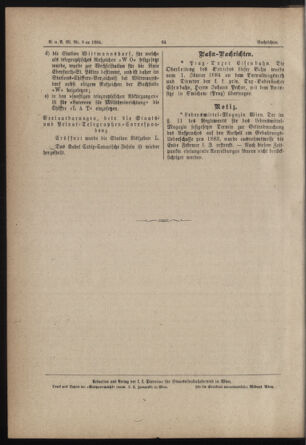 Verordnungs- und Anzeige-Blatt der k.k. General-Direction der österr. Staatsbahnen 18840211 Seite: 10