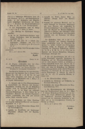 Verordnungs- und Anzeige-Blatt der k.k. General-Direction der österr. Staatsbahnen 18840211 Seite: 5