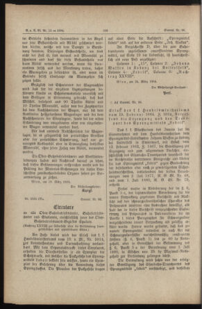 Verordnungs- und Anzeige-Blatt der k.k. General-Direction der österr. Staatsbahnen 18840330 Seite: 2