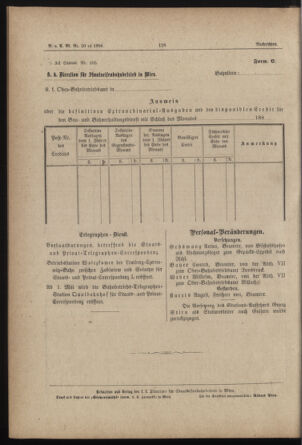 Verordnungs- und Anzeige-Blatt der k.k. General-Direction der österr. Staatsbahnen 18840430 Seite: 4