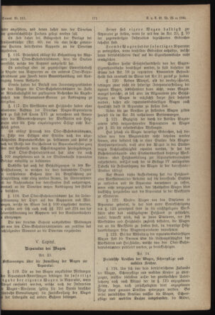 Verordnungs- und Anzeige-Blatt der k.k. General-Direction der österr. Staatsbahnen 18840521 Seite: 13