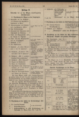 Verordnungs- und Anzeige-Blatt der k.k. General-Direction der österr. Staatsbahnen 18840521 Seite: 28