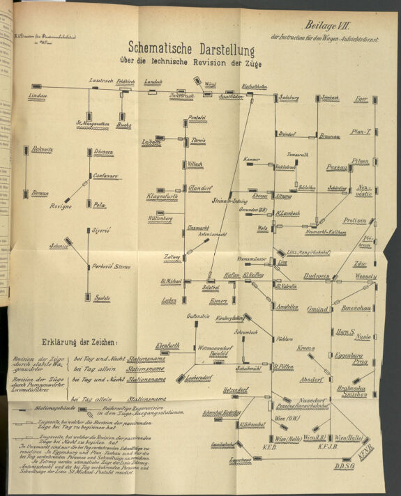 Verordnungs- und Anzeige-Blatt der k.k. General-Direction der österr. Staatsbahnen 18840521 Seite: 33