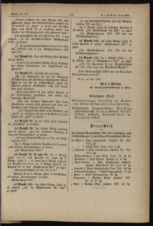 Verordnungs- und Anzeige-Blatt der k.k. General-Direction der österr. Staatsbahnen 18840524 Seite: 3