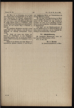 Verordnungs- und Anzeige-Blatt der k.k. General-Direction der österr. Staatsbahnen 18840530 Seite: 27