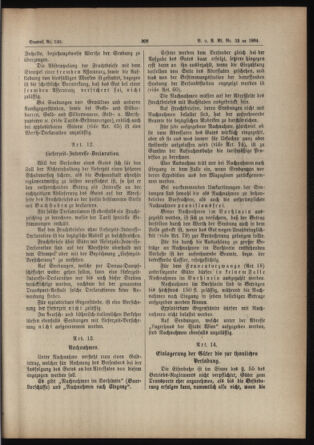 Verordnungs- und Anzeige-Blatt der k.k. General-Direction der österr. Staatsbahnen 18840606 Seite: 13