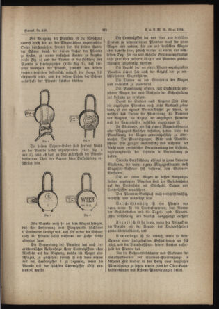 Verordnungs- und Anzeige-Blatt der k.k. General-Direction der österr. Staatsbahnen 18840606 Seite: 27