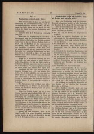 Verordnungs- und Anzeige-Blatt der k.k. General-Direction der österr. Staatsbahnen 18840606 Seite: 78