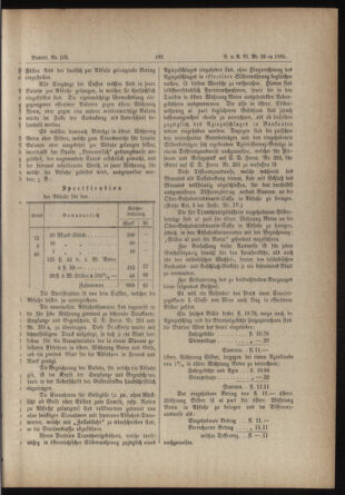 Verordnungs- und Anzeige-Blatt der k.k. General-Direction der österr. Staatsbahnen 18840607 Seite: 103