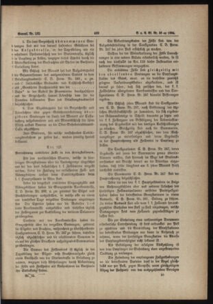 Verordnungs- und Anzeige-Blatt der k.k. General-Direction der österr. Staatsbahnen 18840607 Seite: 109