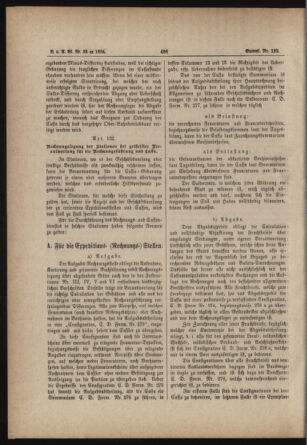 Verordnungs- und Anzeige-Blatt der k.k. General-Direction der österr. Staatsbahnen 18840607 Seite: 116