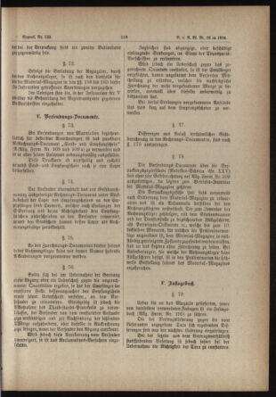 Verordnungs- und Anzeige-Blatt der k.k. General-Direction der österr. Staatsbahnen 18840607 Seite: 139