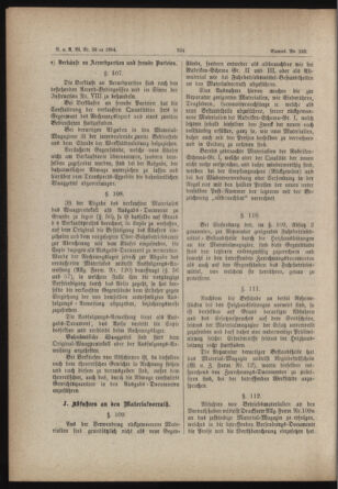 Verordnungs- und Anzeige-Blatt der k.k. General-Direction der österr. Staatsbahnen 18840607 Seite: 144