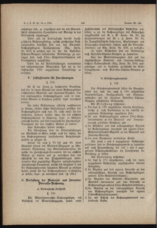 Verordnungs- und Anzeige-Blatt der k.k. General-Direction der österr. Staatsbahnen 18840607 Seite: 158