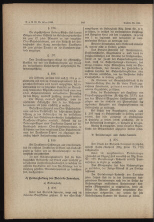 Verordnungs- und Anzeige-Blatt der k.k. General-Direction der österr. Staatsbahnen 18840607 Seite: 160