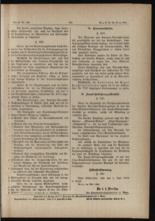 Verordnungs- und Anzeige-Blatt der k.k. General-Direction der österr. Staatsbahnen 18840607 Seite: 165