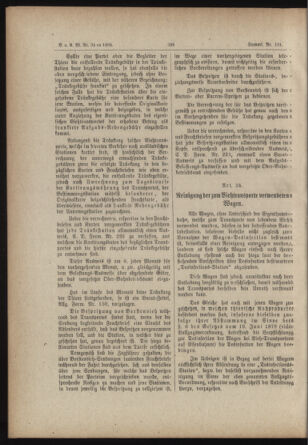 Verordnungs- und Anzeige-Blatt der k.k. General-Direction der österr. Staatsbahnen 18840607 Seite: 18