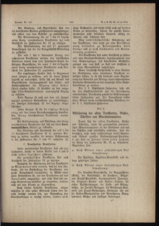 Verordnungs- und Anzeige-Blatt der k.k. General-Direction der österr. Staatsbahnen 18840607 Seite: 3