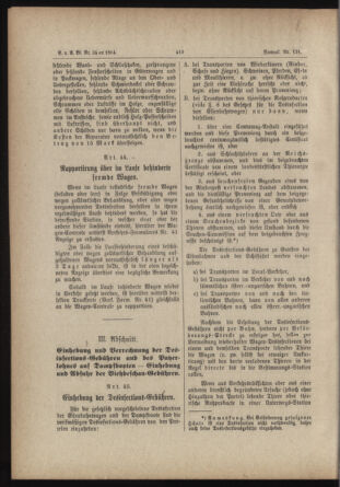 Verordnungs- und Anzeige-Blatt der k.k. General-Direction der österr. Staatsbahnen 18840607 Seite: 30