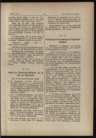 Verordnungs- und Anzeige-Blatt der k.k. General-Direction der österr. Staatsbahnen 18840607 Seite: 31