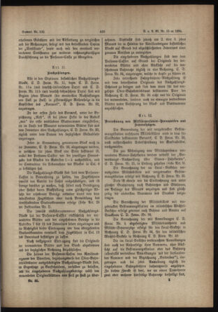 Verordnungs- und Anzeige-Blatt der k.k. General-Direction der österr. Staatsbahnen 18840607 Seite: 45