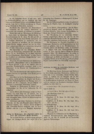 Verordnungs- und Anzeige-Blatt der k.k. General-Direction der österr. Staatsbahnen 18840607 Seite: 57