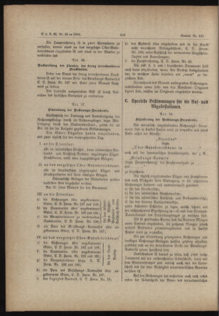 Verordnungs- und Anzeige-Blatt der k.k. General-Direction der österr. Staatsbahnen 18840607 Seite: 68