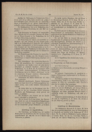 Verordnungs- und Anzeige-Blatt der k.k. General-Direction der österr. Staatsbahnen 18840607 Seite: 70