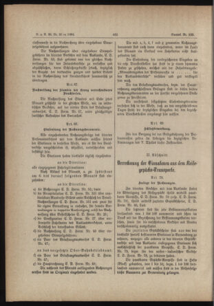 Verordnungs- und Anzeige-Blatt der k.k. General-Direction der österr. Staatsbahnen 18840607 Seite: 72