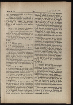 Verordnungs- und Anzeige-Blatt der k.k. General-Direction der österr. Staatsbahnen 18840607 Seite: 87