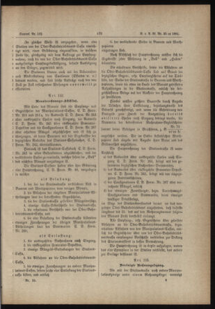 Verordnungs- und Anzeige-Blatt der k.k. General-Direction der österr. Staatsbahnen 18840607 Seite: 93