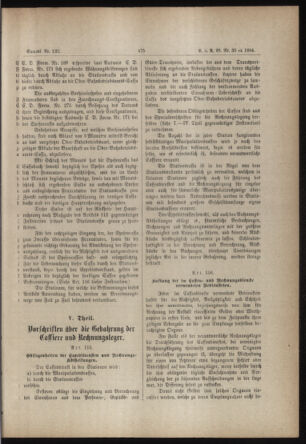 Verordnungs- und Anzeige-Blatt der k.k. General-Direction der österr. Staatsbahnen 18840607 Seite: 95