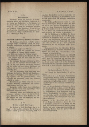 Verordnungs- und Anzeige-Blatt der k.k. General-Direction der österr. Staatsbahnen 18840612 Seite: 107