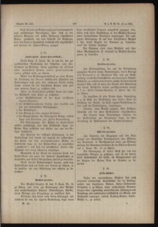 Verordnungs- und Anzeige-Blatt der k.k. General-Direction der österr. Staatsbahnen 18840612 Seite: 117